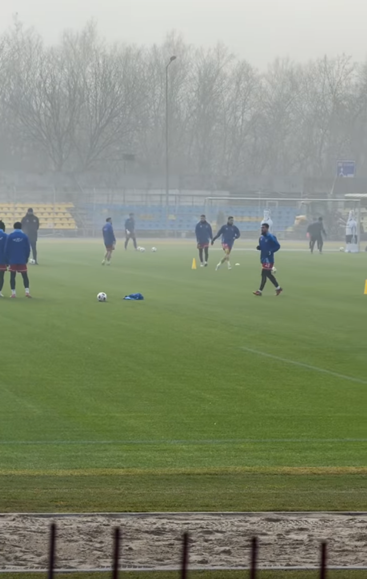 Primul antrenament pe cel mai nou stadion din Superliga: un singur pas până la inaugurare