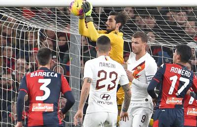 GENOA - AS ROMA 1-3 // Mattia Perin, înlocuitorul lui Ionuț Radu, distrus în presa din Italia: „Păcălit la primul gol, ghinionist la al doilea, mare vinovat la ultimul”