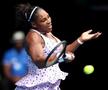 Serena Williams, victorie-blitz și o nouă modă la Australian Open: unghii false asortate cu rochia și pictate cu urși koala!