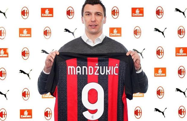 Mario Mandzukic a luat tricoul „blestemat” » Coșmarul numărului 9 la AC Milan