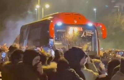 Diego Simeone, furios, după ce autocarul lui Atletico a fost atacat cu pietre: „Protecția a lipsit cu desăvârșire”
