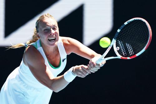 Anett Kontaveit, neputincioasă în fața Clarei Tauson // foto: Guliver/gettyimages