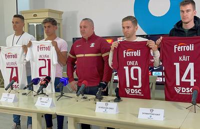 Rapid și-a prezentat azi achizițiile » „Plecăm la Craiova fără emoții”