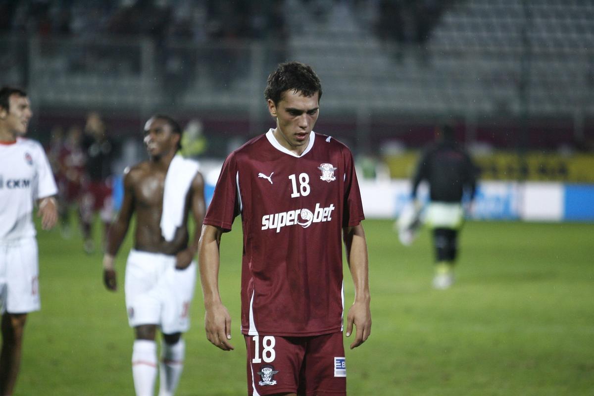 Imagini din aventura lui Dobroiu în Liga 1 la Rapid