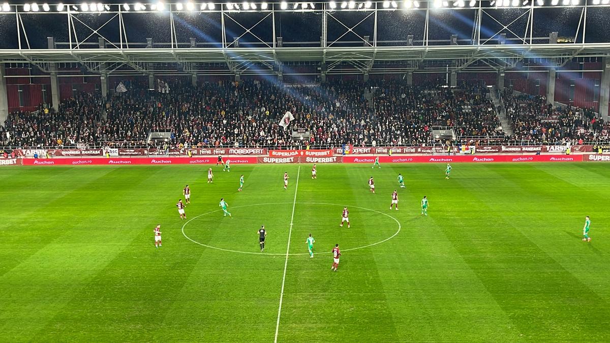 FOTO Rapid - Sepsi, gazon 20.01.2023