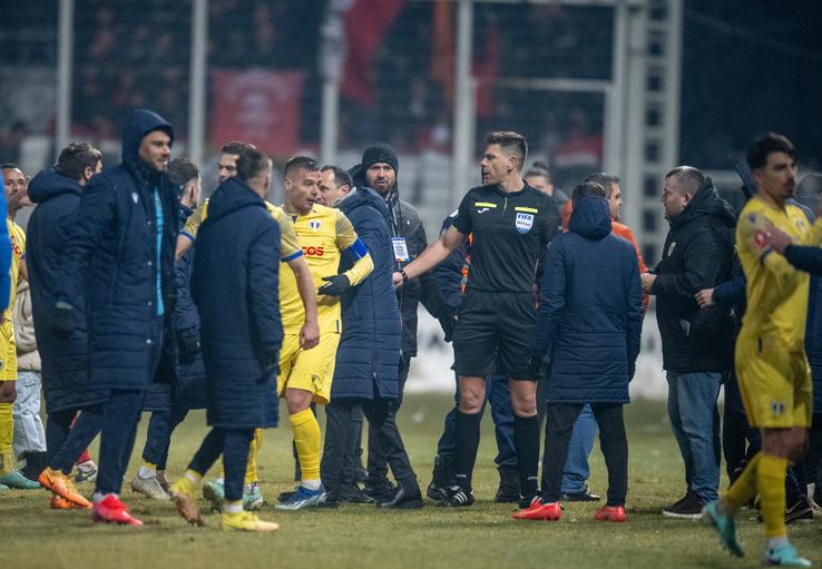 Ce s-a întâmplat după Petrolul - Dinamo/ foto Raed Krishan (GSP)