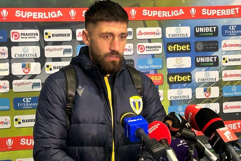 Petrolul - Dinamo 1-0. Paul Papp, fundașul petroliștilor, consideră că echipa lui trebuia să primească două penalty-uri.