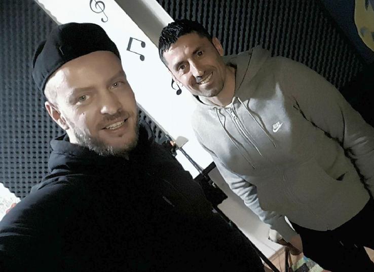 Bibanu' MixXL și Ionel Dănciulescu / Sursă foto: Facebook