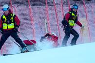 O nouă accidentare gravă la Cupa Mondială de schi alpin » Campioana olimpică, transportată cu elicopterul la spital!
