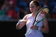 Jelena Ostapenko, eliminată de la Australian Open! A pierdut setul deși avea 5-2