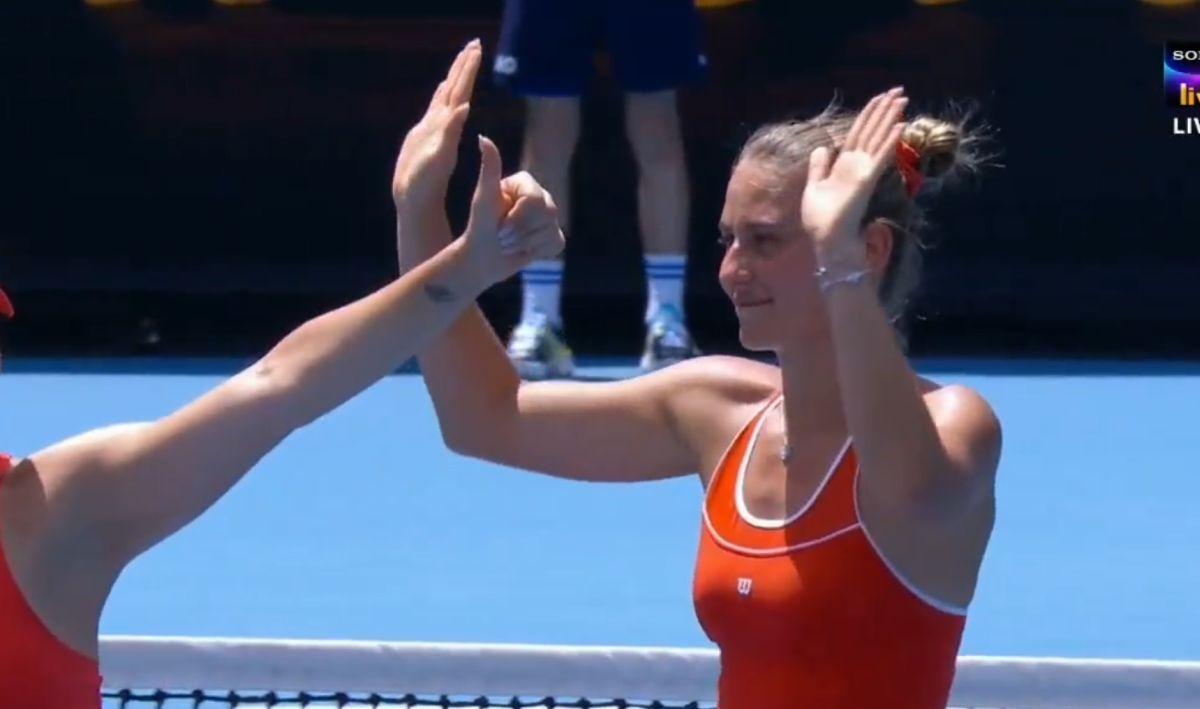 Gabriela Ruse și Marta Kostyuk, favoritele fanilor la Australian Open: cum au fost surprinse