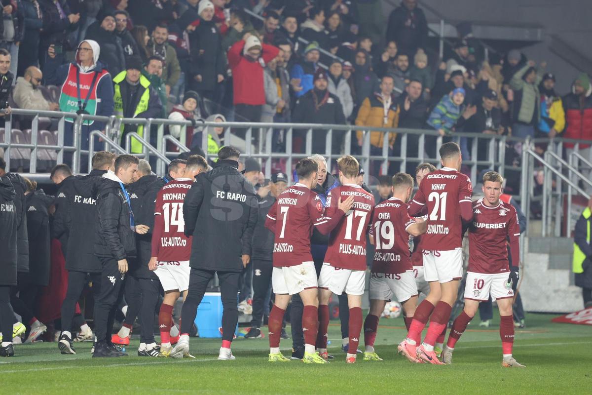 Rapid - Poli Iași, duel din etapa a 22-a din Superligă