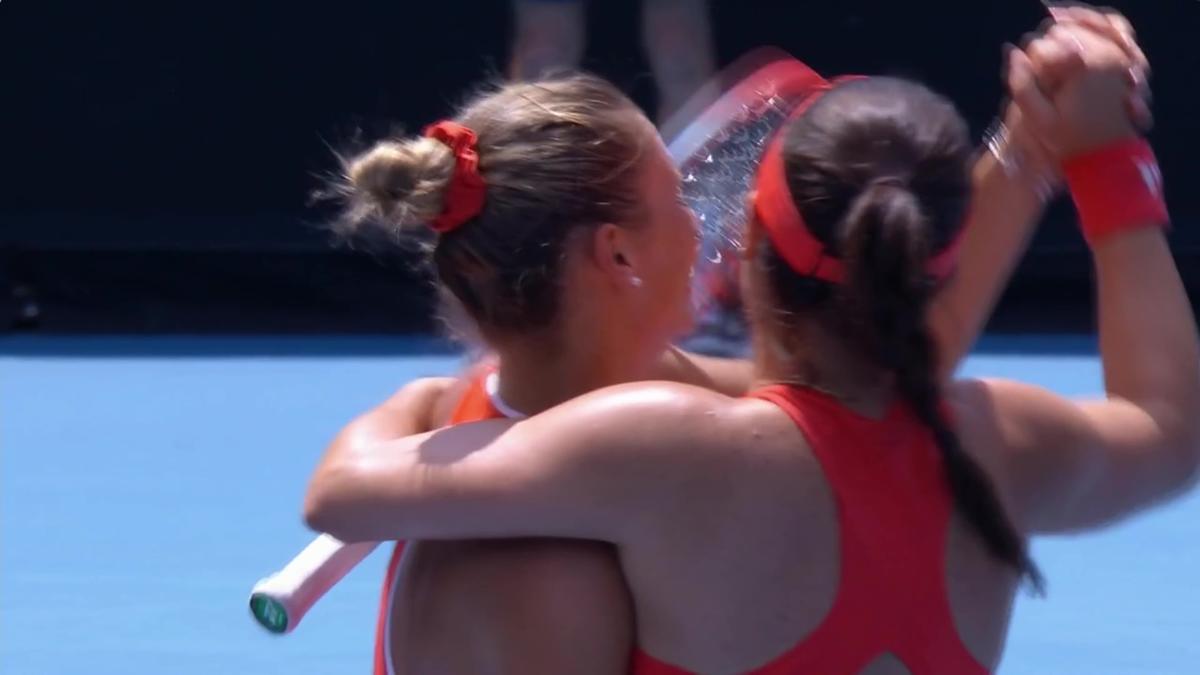 Gabriela Ruse și Marta Kostyuk, favoritele fanilor la Australian Open: cum au fost surprinse