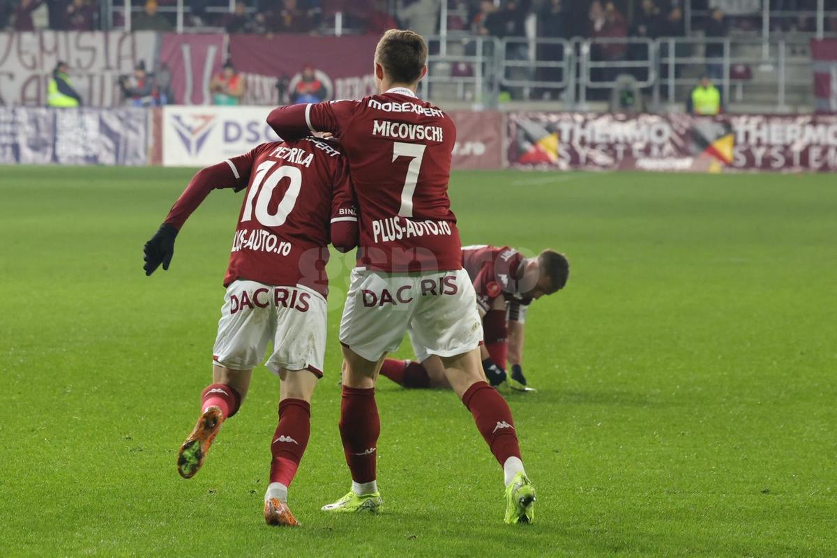 Rapid - Poli Iași, duel din etapa a 22-a din Superligă