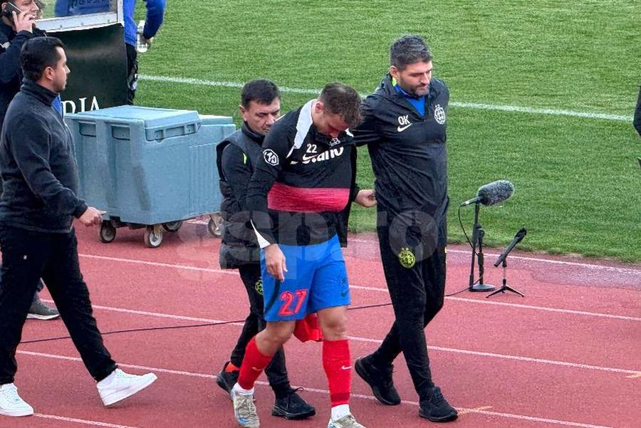 Darius Olaru se va opera după accidentarea suferită în Antalya, foto: Cristi Preda (GSP) Nevoia de Olaru