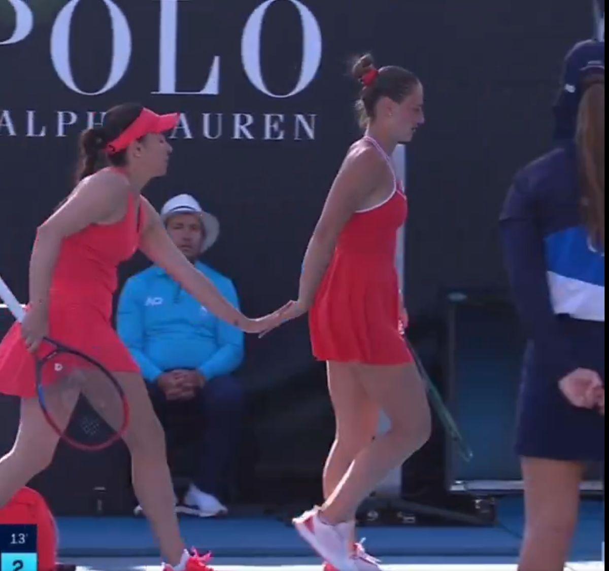 Gabriela Ruse și Marta Kostyuk, favoritele fanilor la Australian Open: cum au fost surprinse