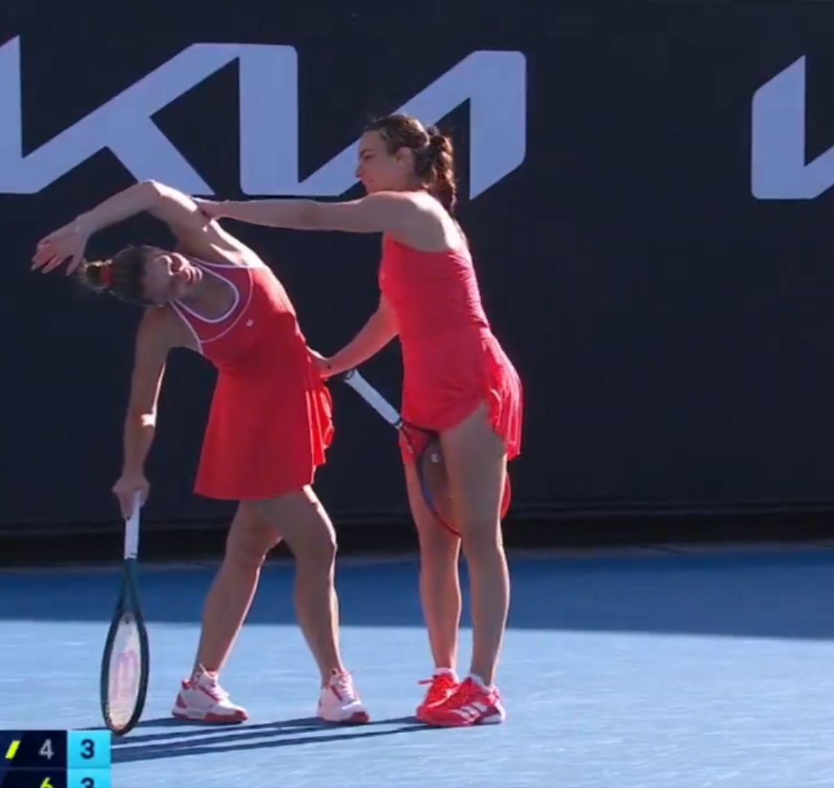 Gabriela Ruse și Marta Kostyuk, favoritele fanilor la Australian Open: cum au fost surprinse