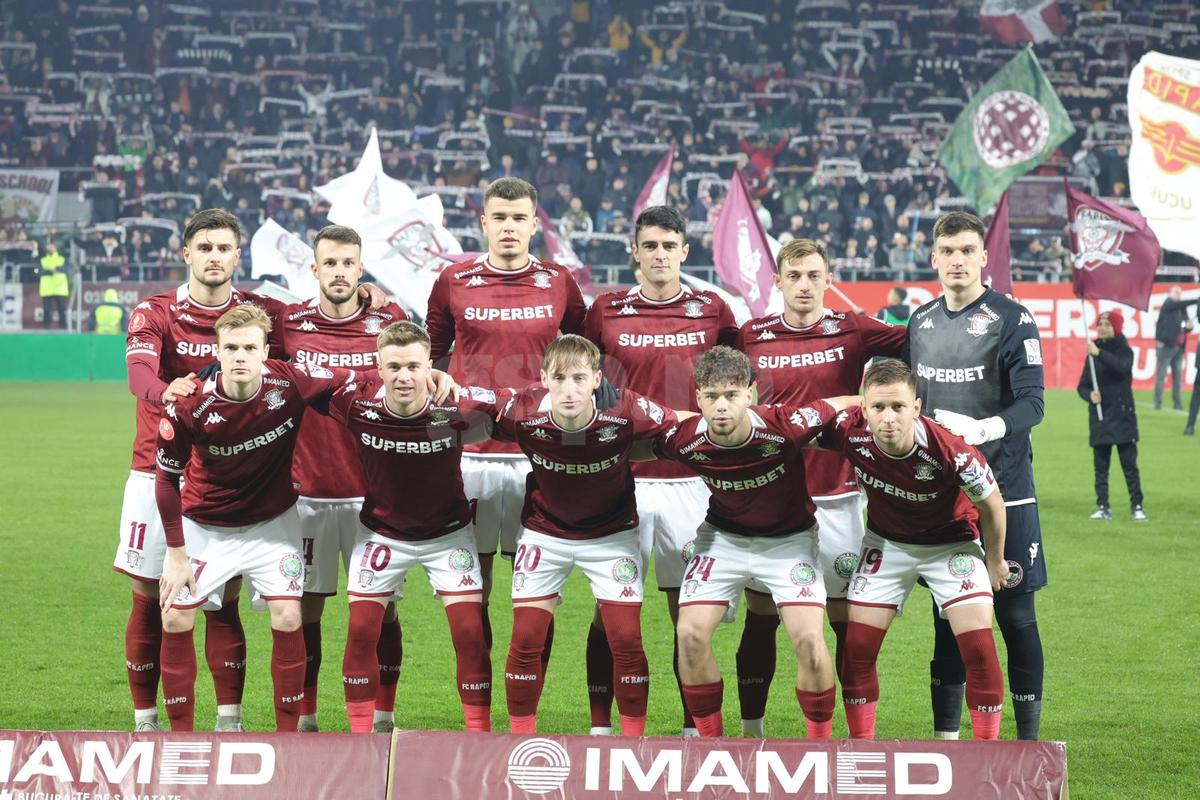 Rapid - Poli Iași, duel din etapa a 22-a din Superligă