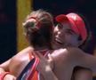 Gabriela Ruse și Marta Kostyuk, ipostaze virale la Australian Open: „Îți mulțumesc, partenero! Hahahah!”