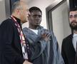 Dan Șucu și David Ankeye, noul transfer al Rapidului, în tribună la meciul cu Poli Iași// foto: Ionuț Iordache (GSP)