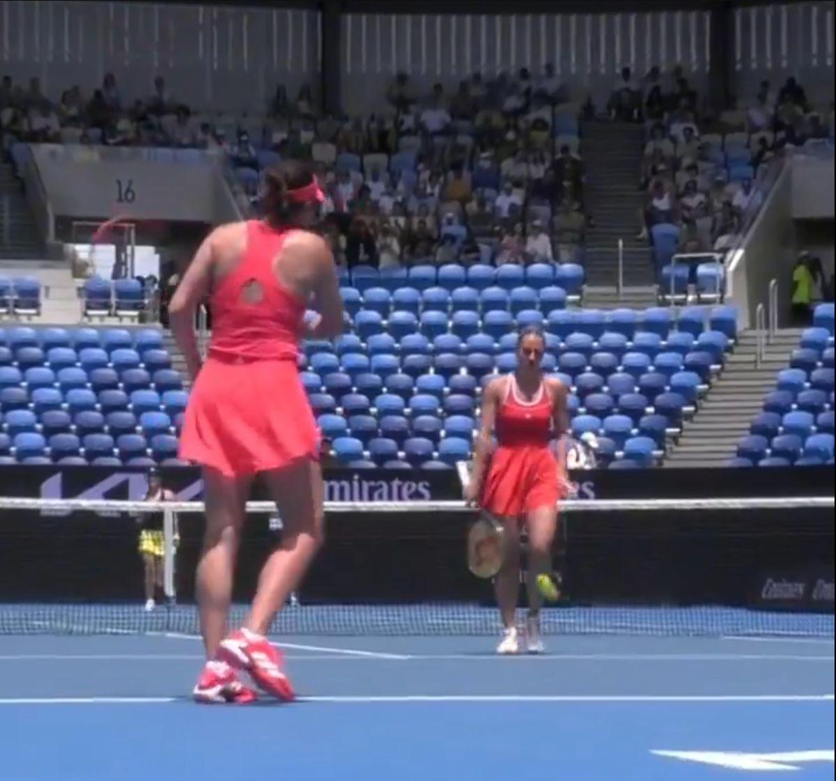 Gabriela Ruse și Marta Kostyuk, favoritele fanilor la Australian Open: cum au fost surprinse