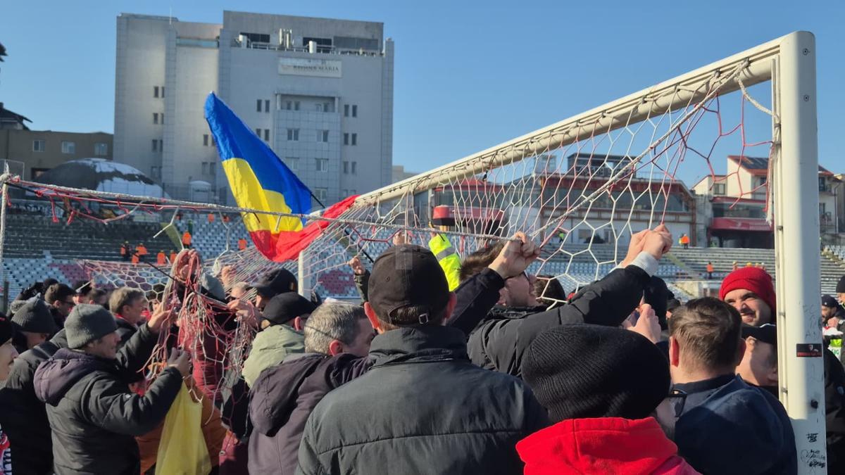 Demolarea stadionului Dinamo, imagini de Cristi Preda