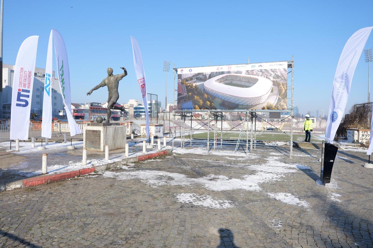 Ziua în care începe demolarea stadionului Dinamo