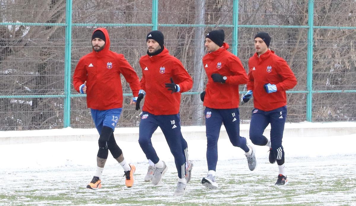 Steaua a început cantonamentul de iarnă