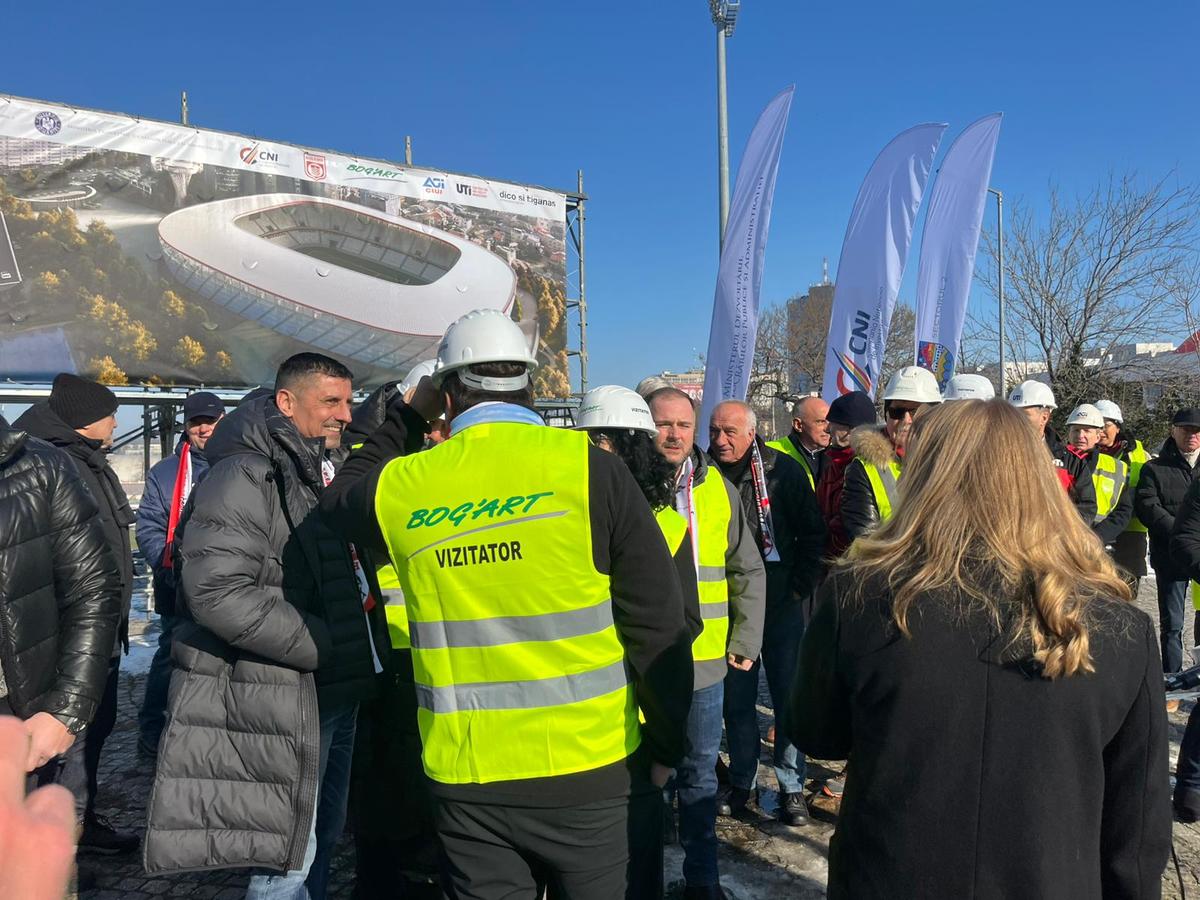 Ziua în care începe demolarea stadionului Dinamo