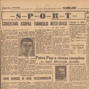 Alexandru Negrescu, cel mai bun jucător al unui turneu inter-orașe