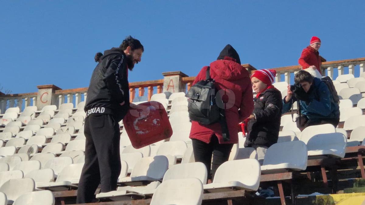 Demolarea stadionului Dinamo, imagini de Cristi Preda