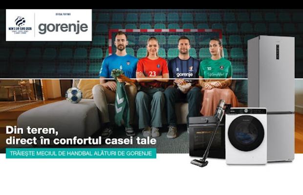 Gorenje este partener oficial al EHF EURO Masculin 2026