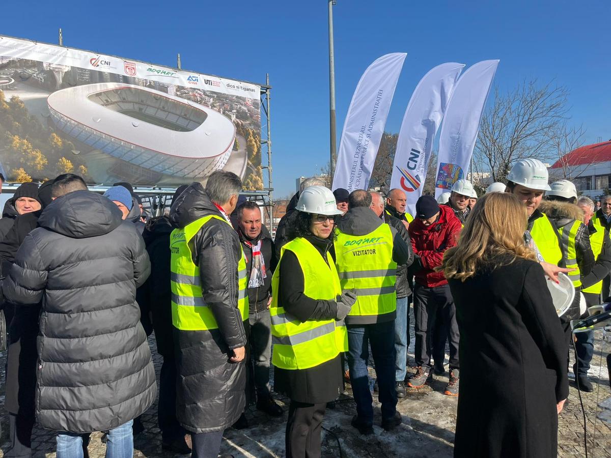 Ziua în care începe demolarea stadionului Dinamo