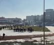 Demolarea stadionului Dinamo, imagini de Cristi Preda (GSP)