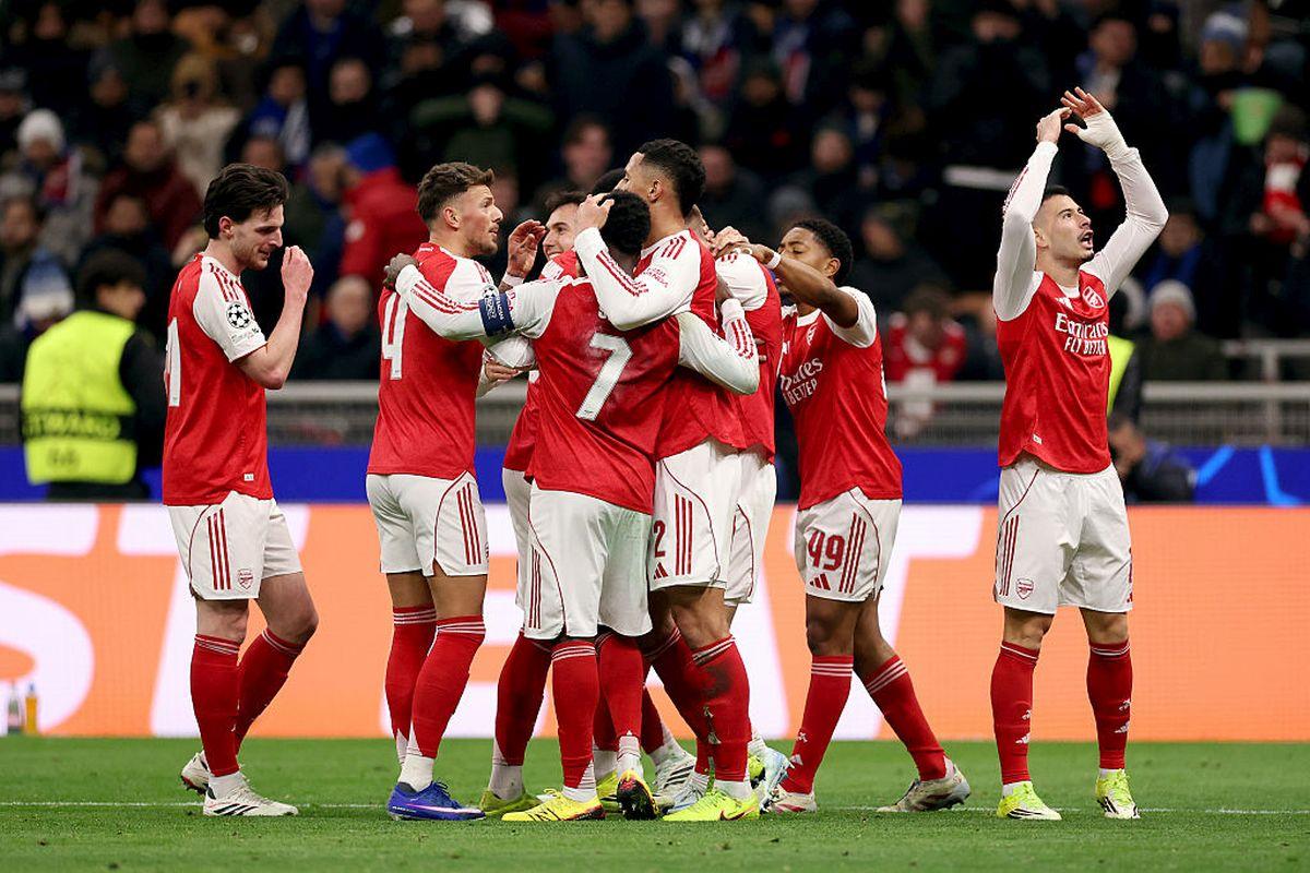 Cristi Chivu, răpus de Arteta » Inter a fost sufocată de Arsenal și pierde teren în Champions League