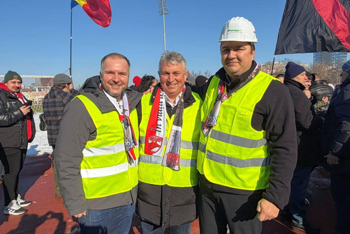 „Intrusul” politic de la ceremonia de demolare a stadionului Dinamo: „Performanța se face cu investiții. Mulțumesc că mi-ați fost alături”