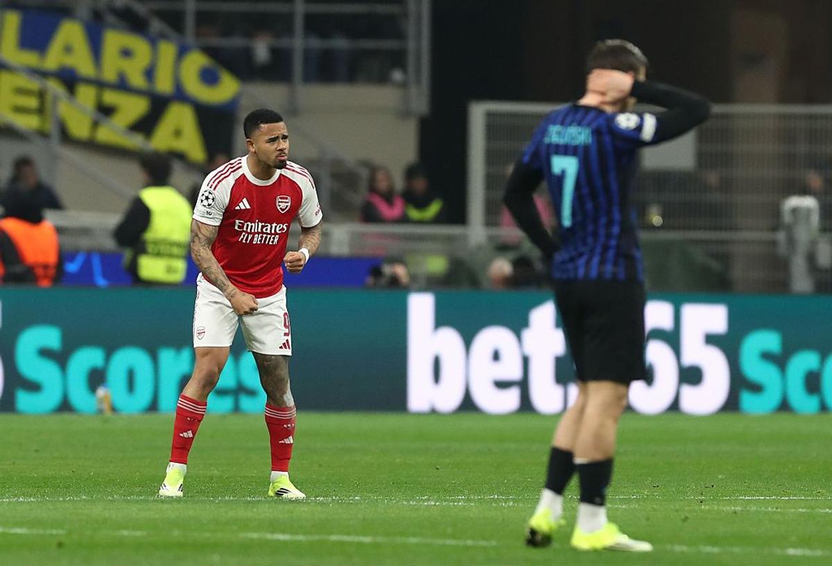 Cristi Chivu, răpus de Arteta » Inter a fost sufocată de Arsenal și pierde teren în Champions League