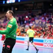 Mihai Popescu, cel mai bun român împotriva Macedoniei de Nord / FOTO: EHF