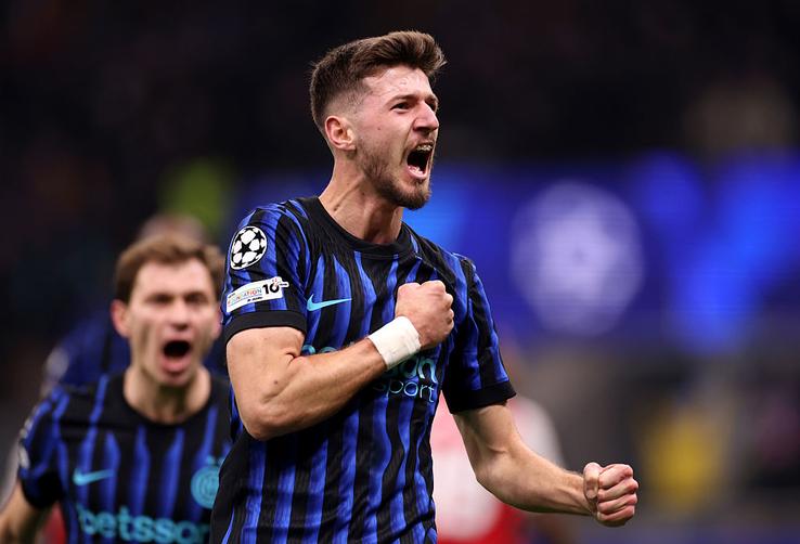 Inter - Arsenal, în Liga Campionilor/ foto: Guliver/GettyImages