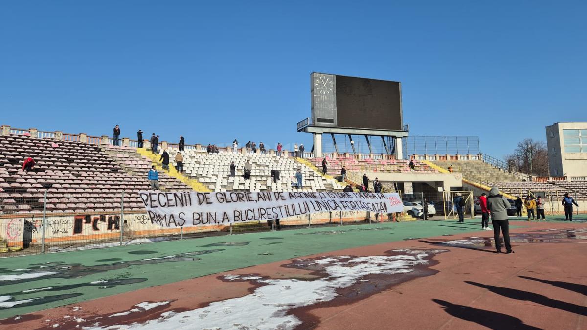 La Dinamo, se demolează stadionul, nu și mentalitatea