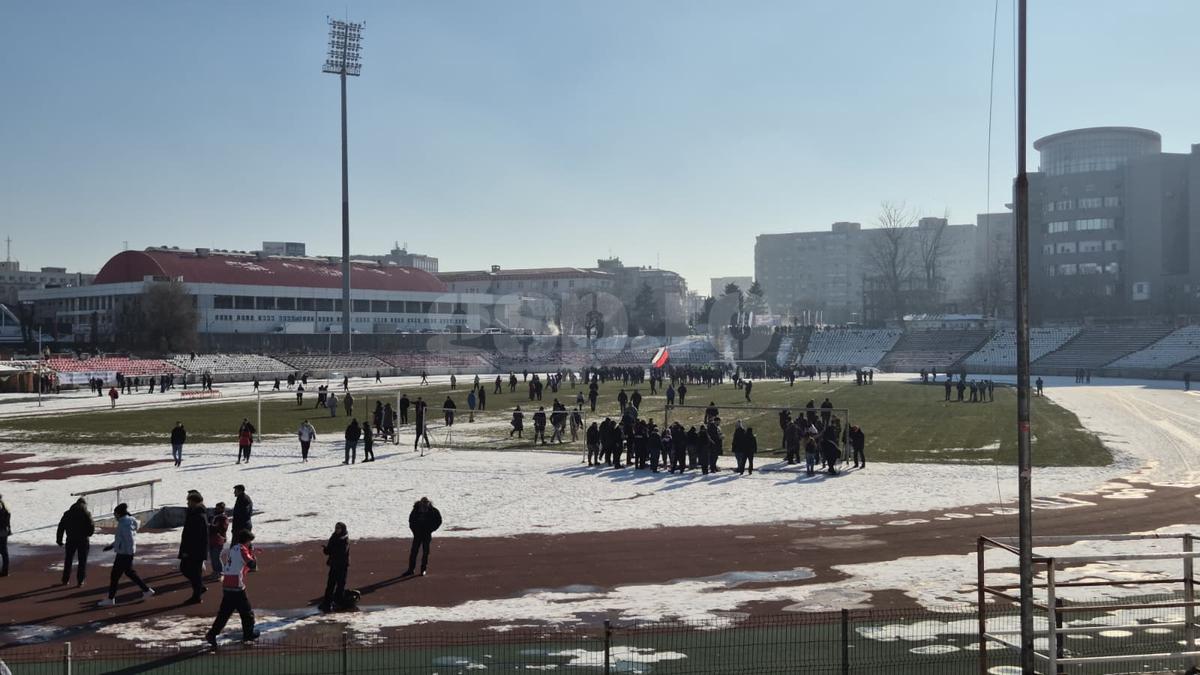 Demolarea stadionului Dinamo, imagini de Cristi Preda