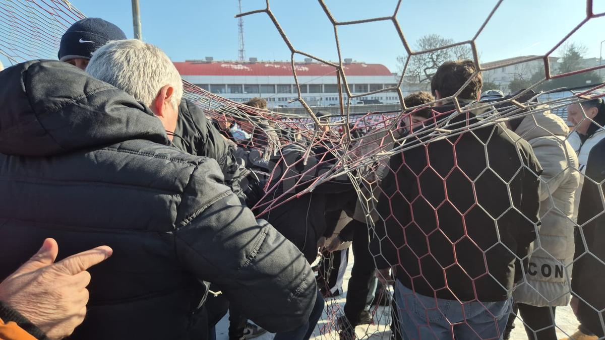 Demolarea stadionului Dinamo, imagini de Cristi Preda