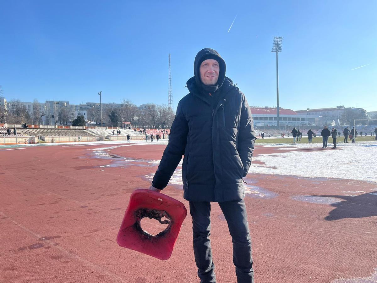 Buldozerele pun la pământ arena Dinamo: cadre spectaculoase surprinse de fotoreporterul GSP Cristi Preda, într-o zi istorică pentru „câini”