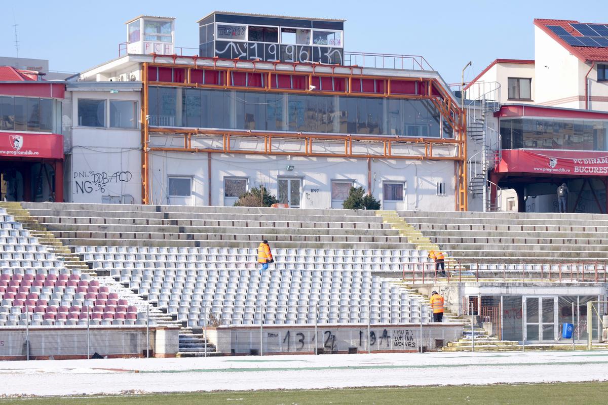 Ziua în care începe demolarea stadionului Dinamo