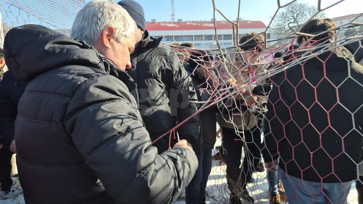 Demolarea stadionului Dinamo, imagini de Cristi Preda