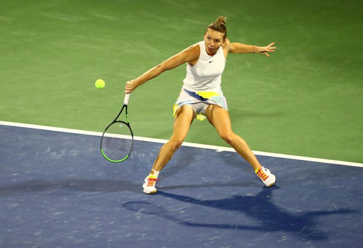 SIMONA HALEP - ARYNA SABALENKA // VIDEO Execuție imposibilă a Simonei, candidată la lovitura turneului! Reacția spectatorilor e senzațională