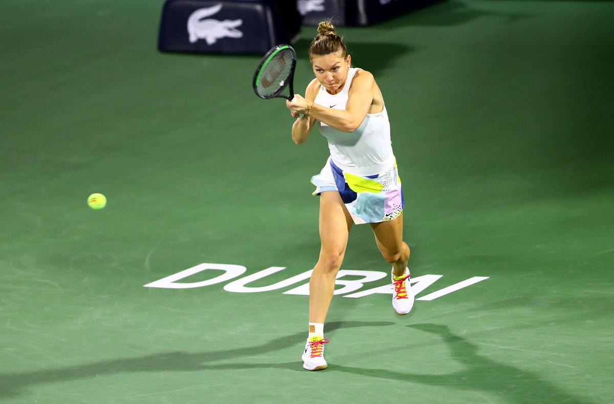SIMONA HALEP - ARYNA SABALENKA // VIDEO Execuție imposibilă a Simonei, candidată la lovitura turneului! Reacția spectatorilor e senzațională