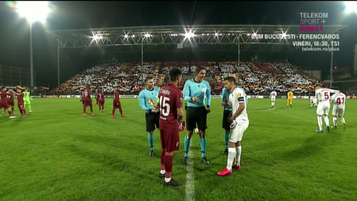 CFR CLUJ - SEVILLA 1-1 // FOTO Scenografie superbă reușită de suporterii clujenilor + De ce a fost meciul întârziat cu 6 minute