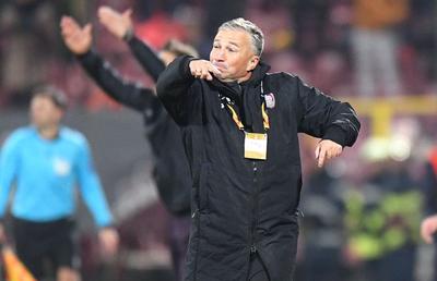 CFR CLUJ - SEVILLA 1-1 // Dan Petrescu, supărat la finalul jocului: „Ei cumpără cu 25 de milioane de euro, noi cu 50.000 de lei”