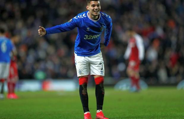 RANGERS - BRAGA 3-2 // VIDEO+FOTO Meci SENZAȚIONAL făcut de Ianis Hagi! A marcat o „dublă” de poveste, sub ochii înlăcrimați ai tatălui său